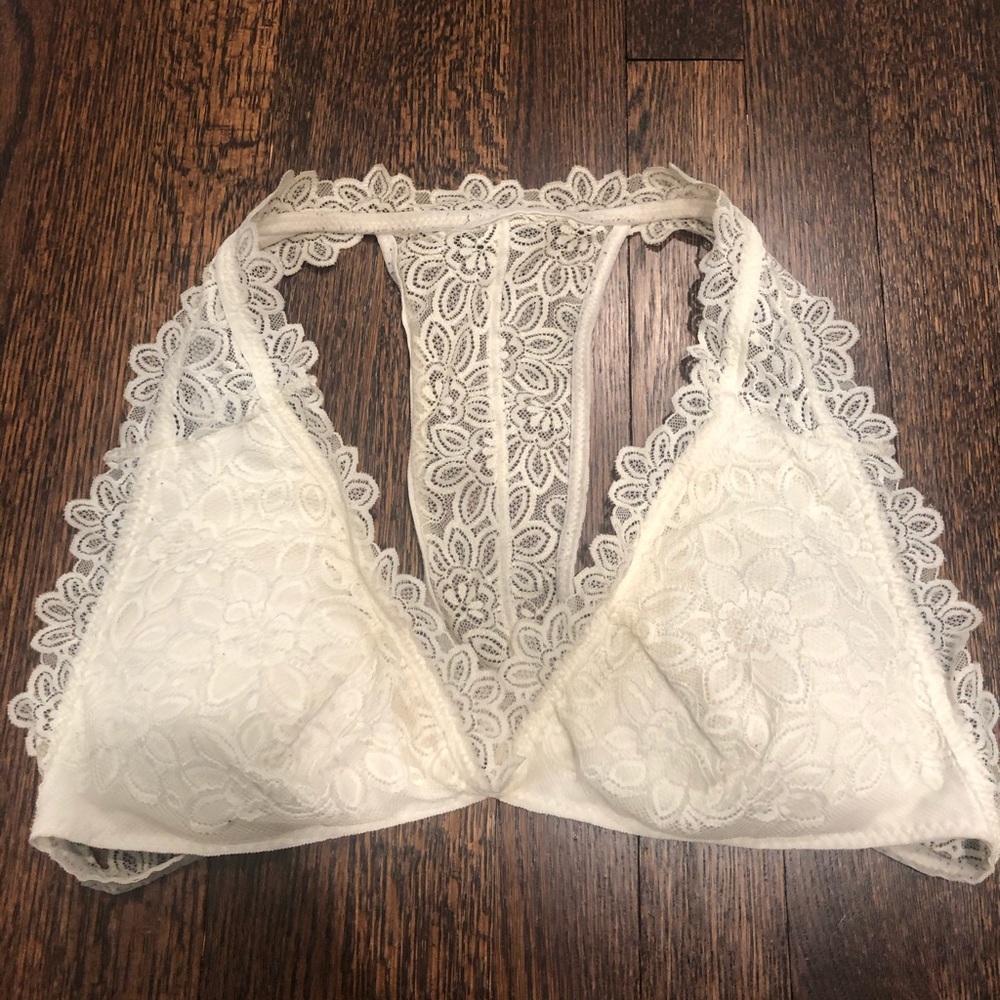 Aerie White Bralette